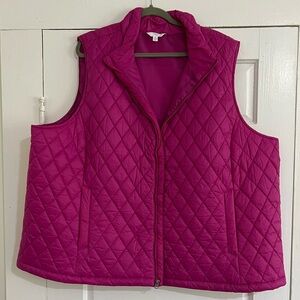 Time and Tru Quilted Vest
